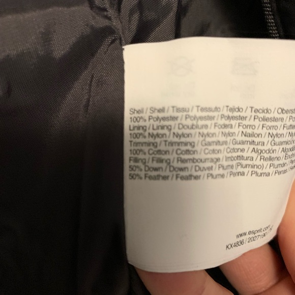 Esprit Ladies Down Jacket - Size 0 - Picture 5 of 5